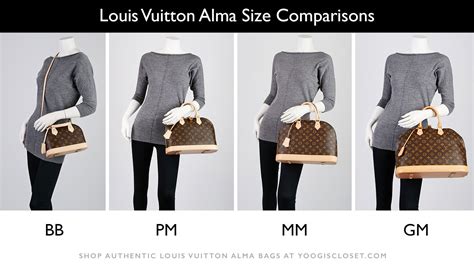 louis vuitton bag sizes explained|louis vuitton size guide.